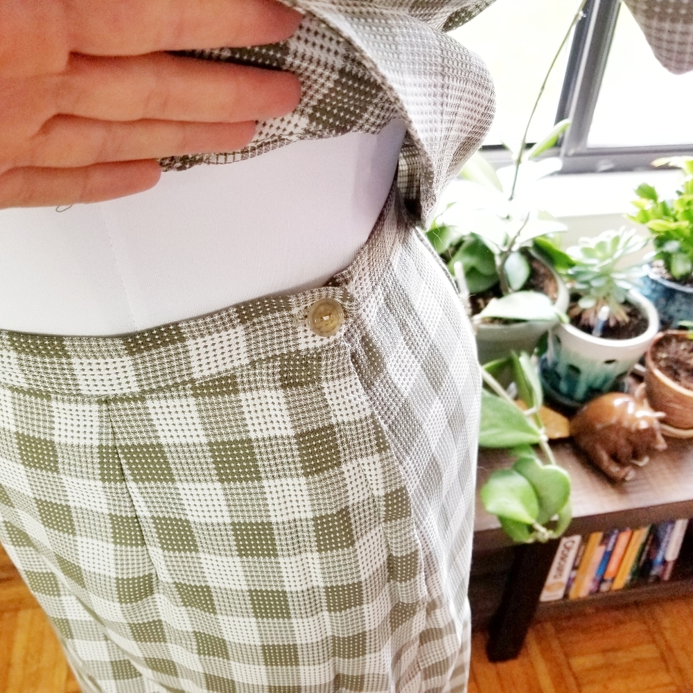 50s Vintage Summer 2 Piece Skirt Set - Picture 6 of 7